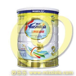 金装澳优幼优幼儿配方奶粉3段,澳优婴幼儿配方奶粉