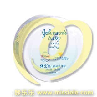 强生婴儿清凉爽身粉,强生爽身粉